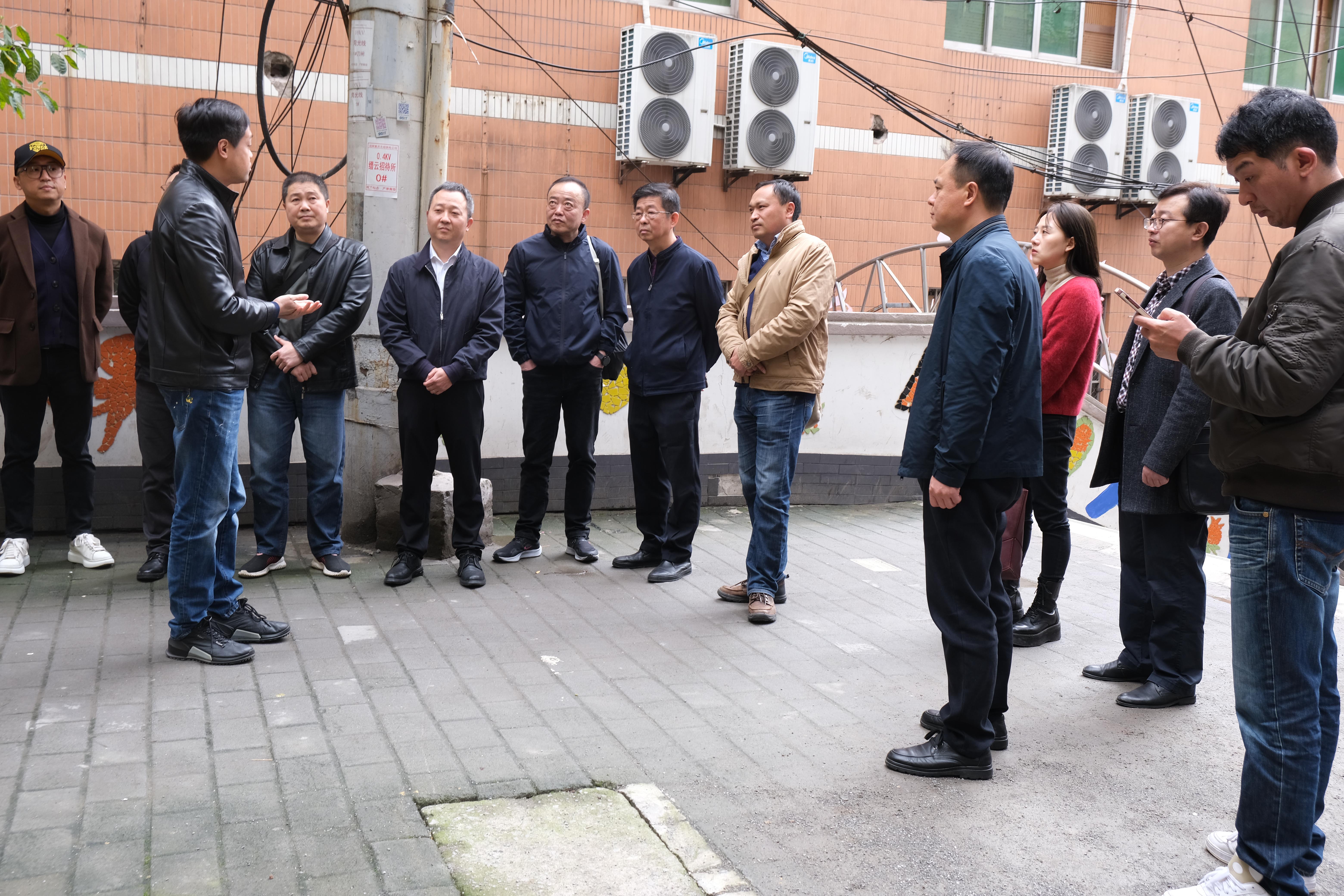 融智提能——北碚區政協、區委統戰部、區僑聯領導蒞臨八爪魚互聯網產業園考察指導